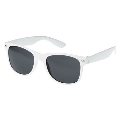 new white framed adult retro sunglasses mens womens unisex classic