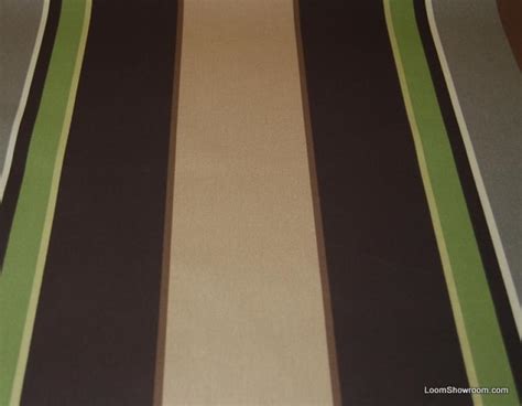 classic awning stripe brown grey green vertical stripe famous maker printed acrylic indoor
