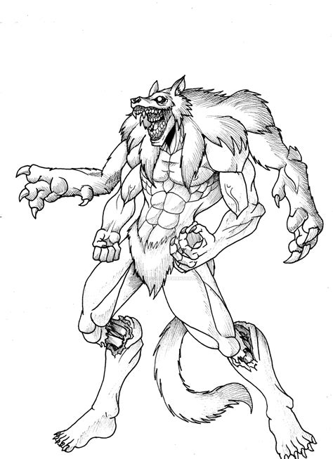 Hombre Lobo By Zair Dacorus On Deviantart