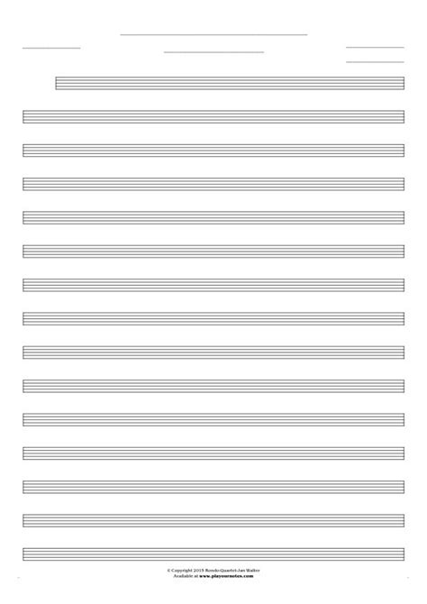 blank sheet  notes   instrument small staves