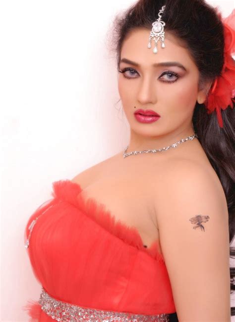 Telugu Entertainment Ramya Sri Hot Red Dress Images