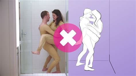 Shower Sex Positions Attempted By Real People Youtube