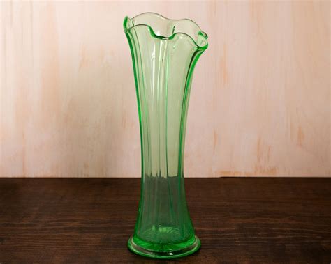 Vintage Green Swung Vase Haute Juice