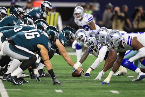 eagles  cowboys pivotal matchup   won   trenches