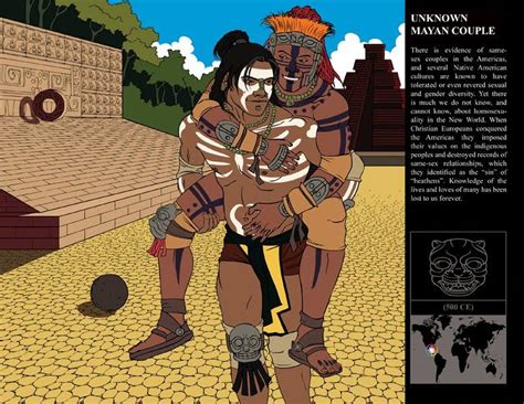 Unknown Mayan Couple Two Spirit Gay History Indigenous
