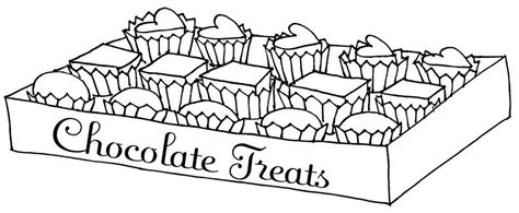 top  printable chocolate coloring pages