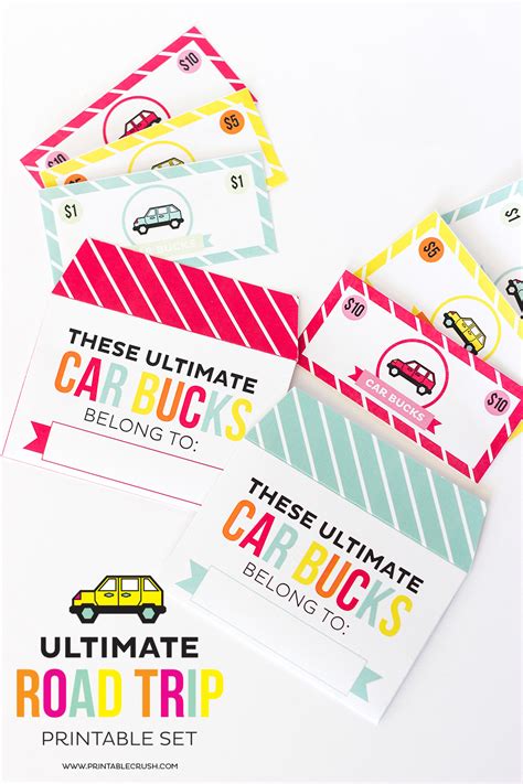 ultimate road trip printables   page  printable crush