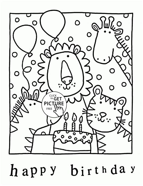 happy birthday brother coloring page subeloa