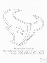 Cowboys Texans Coloringhome sketch template