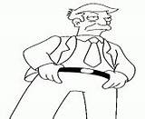 Skinner Directeur Colere Szyslak sketch template