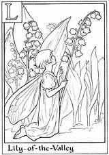 Coloring Flower Pages Fairies Fairy Alphabet Colouring Gif Hope Enjoy These If sketch template