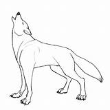 Wolf Howling Coloring Pages Drawing Head Wolves Lineart Anime Moon Sitting Step Deviantart Printable Line Sketch Silhouette Sketches Drawings Draw sketch template