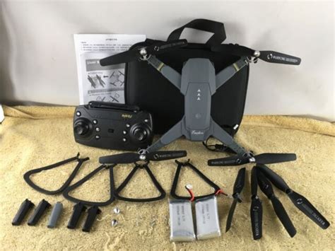 emolion foldable quadcopter drone  replaceable rotor blades gray  ebay