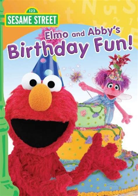 elmo  abbys birthday fun video