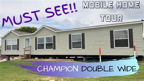 mobile home   bed  bath champion double wide  blanton mobile home masters