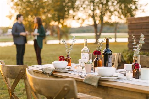host  elegant outdoor dinner party   tiny home clayton blog