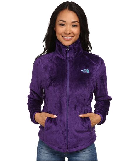 the north face osito jacket in purple lyst ph