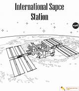 Station Coloring Space Sheet Kids sketch template