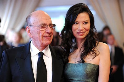 rupert murdoch files for divorce from wendi deng wsj