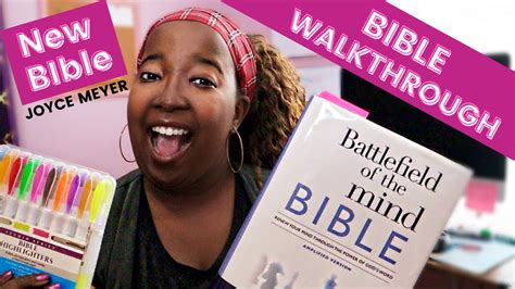Joyce Meyer Battlefield Of The Mind Bible Bible Walkthrough Youtube