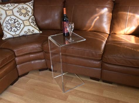 buy  hand crafted  table clear acrylic lucite sofa  side table