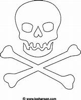 Pirate Jolly Piraten Piratenflagge Ausdrucken Pirata Deguisement Kindergeburtstag Pirat Kleurplaat Doodskop Mottoparty Leehansen Parrot Piratas sketch template