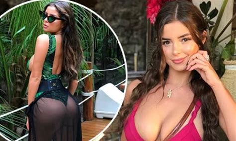 Demi Rose Exhibits Her Jaw Dropping Curves In A Skimpy Hot