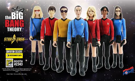 The Big Bang Theory™ Crew Boldly Goes To Comic Con As