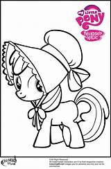 Apple Bloom Coloring Mlp Pages Beautiful Granny Smith Getcolorings Big sketch template