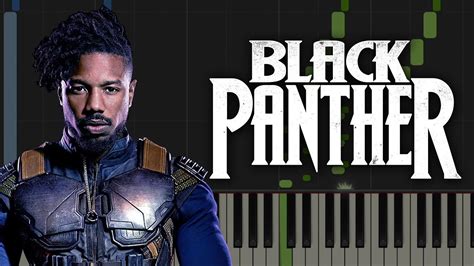 black panther killmonger piano tutorial youtube