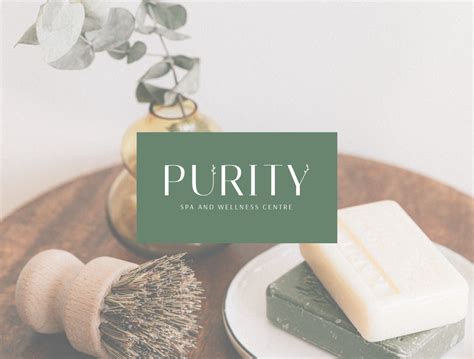 purity spa branding  kayla bodnar  dribbble