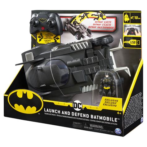 batman launch  defend batmobile remote control vehicle  exclusive   action figure