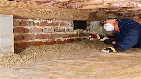 install crawl space vapor barriers