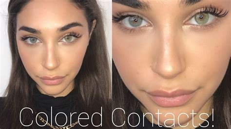 Colored Contacts Try On And Review Solotica Discount Code