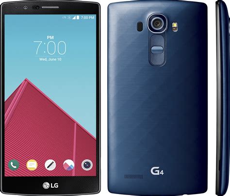 lg  gb  android smartphone  verizon blue excellent