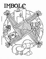 Coloring Pages Pagan Samhain Imbolc Printable Sweden Christmas Color Lrn Luv Getcolorings Sketchite Swedish sketch template