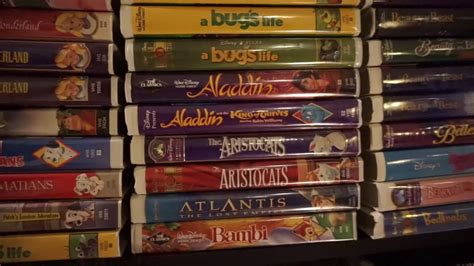 Huge Disney Vhs Collection Youtube