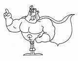 Superhero Super Hero Cape Coloring Drawing Pages Outlined Stock Cartoon Outline Depositphotos Getdrawings Drawings Capes Paintingvalley Collection sketch template