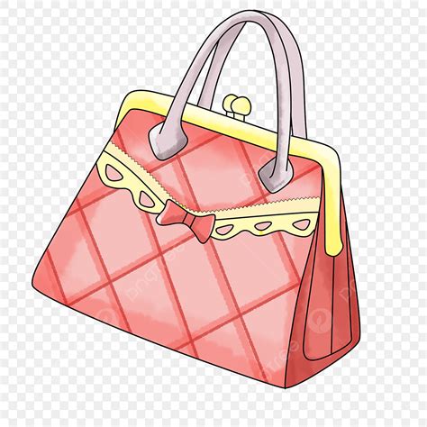 lady bag png transparent pink bag handbag cartoon lady bag female bag