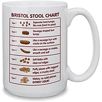 bristol stool chart ceramic mug amazoncouk kitchen home
