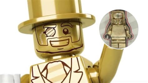 rare lego pieces worth  fortune ranging   gold man