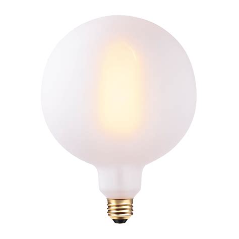 globe electric oversized frosted vintage edison   dimmable
