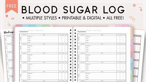 printable blood sugar log chart  world  printables