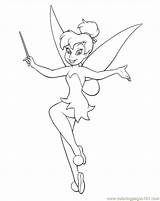 Coloring Disney Pages Fairies Popular sketch template