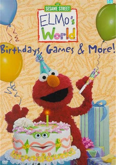 elmos world birthdays games  dvd  dvd empire