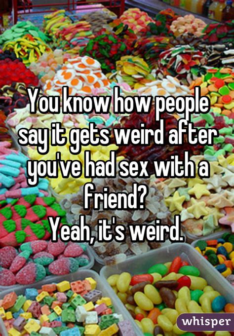 weirdest things ever said after having sex