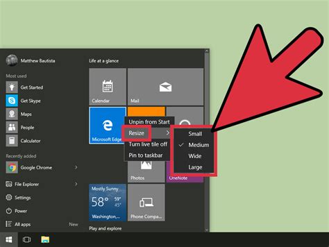 windows  start menu  steps  pictures