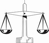 Justice Clip Scale Clipart Clker Vector Large sketch template