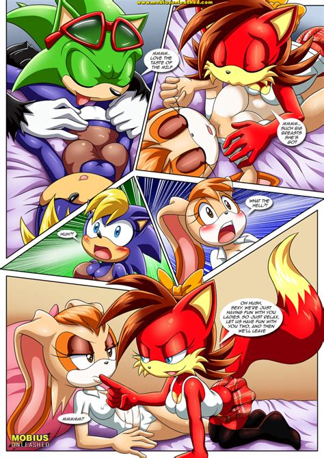 rule 34 3girls anthro bernadette hedgehog fiona fox hunting for milfs mobius unleashed scourge