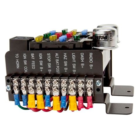 painless performance universal style pre wired fuse block